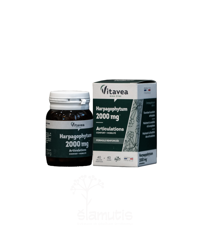 Extracts  Harpagophytum and Filipendula ulmaria for joints
